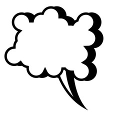 bubble speech for comic and chat