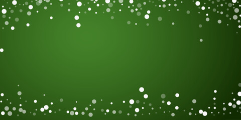 Falling snowflakes christmas background. Subtle