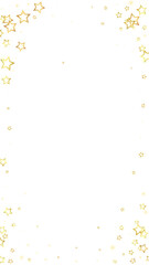 Christmas spirit. Scattered falling stars.