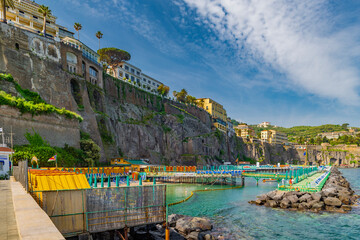 Sorrento city, Amalfi coast, Italy