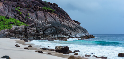 Seychelles. Anse Capucins Trail.  - 721928157