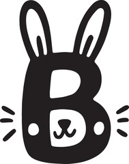 Rabbit Alphabet, Rabbit Numbers, Easter Bunny Alphabet, A-Z Easter Bunny, A to Z Rabbit, 0-9 Easter Bunny, 0-9 Rabbit