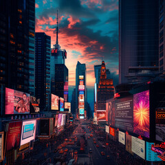 City Lights, Social Heights: Urban Skylines Illuminate the Trends of Social Media Marketing