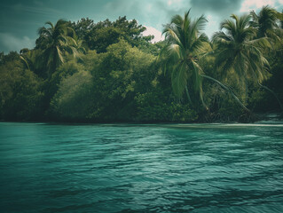 Discover the Enchanting Beauty of Thailand Islands: A Captivating Photo Tour in Dark Turquoise and Green Hues