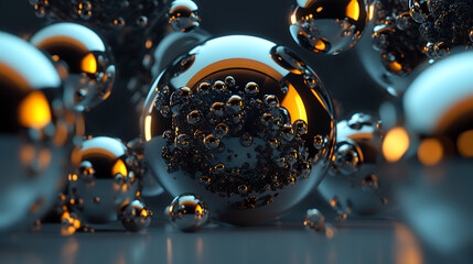 A mesmerizing 3D abstract render that showcases creativity and imagination.