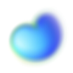 Liquid Gradient Blur Shape