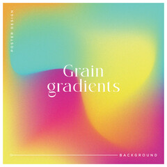Obraz premium Abstract gradient background in warm colors with a grainy texture.