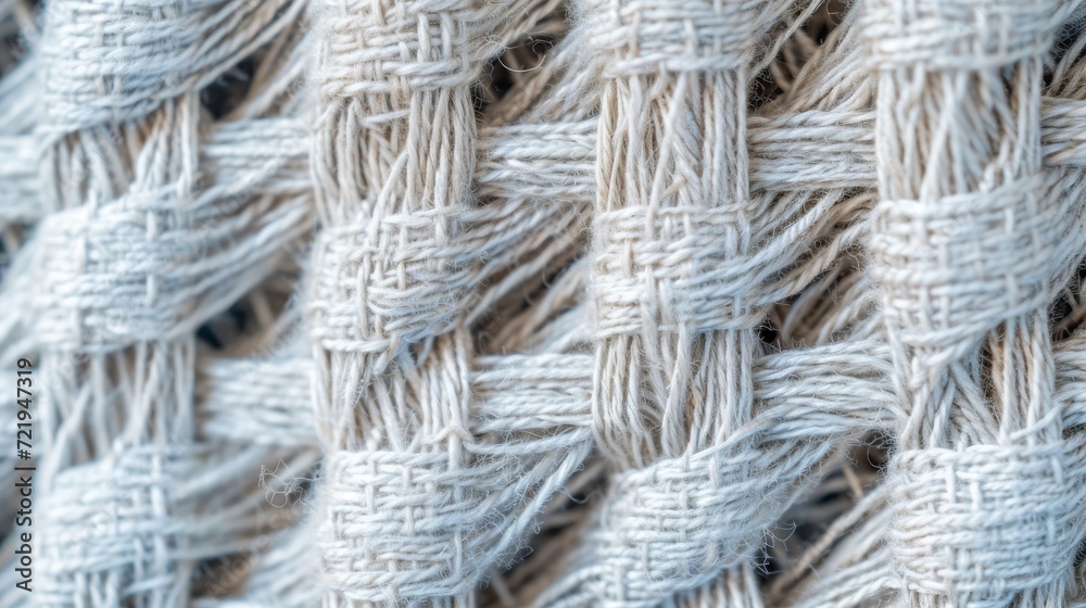Poster A intricate tapestry of interwoven fibers, creating a mesmerizing blend of colors and patterns, showcasing the beauty and artistry of traditional textile craftsmanship