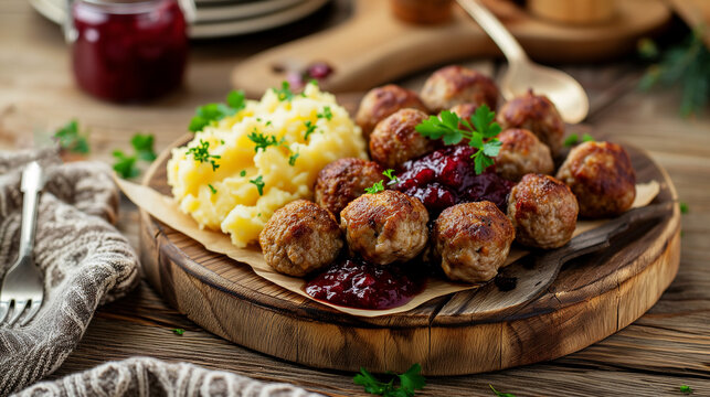 Inviting photo of Swedish Meatballs