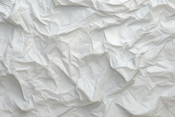 Obraz premium a white crumpled paper