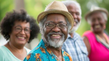 Senior Community Events fairs, picnics, and cultural gatherings tailored for older adults vibrancy and joy of community events designed to enrich the lives of seniors - obrazy, fototapety, plakaty
