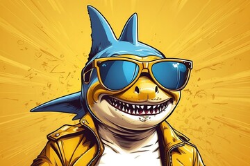 cool shark wear sunglasses
