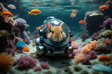 scuba rabbit