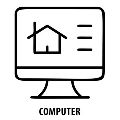 Computer, technology, device, laptop, desktop, PC, digital, computer icon, computing, electronics, work, office, communication, technology device