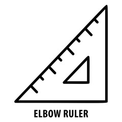 Elbow ruler, measurement, ruler, tool, elbow ruler icon, precision, measurement tool, drafting, design, graphic design, drawing, drafting tool, geometry, ruler icon