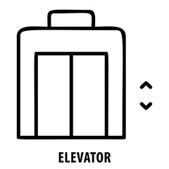 Elevator, lift, elevator icon, vertical transport, transportation, lift symbol, building, construction, interior, modern elevator, architectural, lift icon, vertical movement