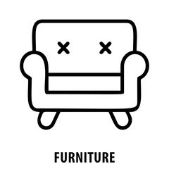 Furniture, interior, decor, home, design, furniture icon, household, living space, home decor, chair, table, sofa, interior design, furnishings, home accessories