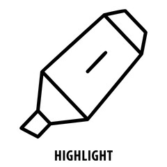 Highlight, spotlight, emphasize, highlight icon, focus, spotlighting, attention, emphasis, highlight symbol, important, stand out, marker, accentuate, highlighter, brighten