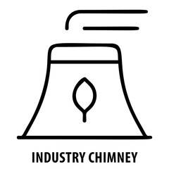 Industry chimney, factory, industrial, pollution, industry chimney icon, manufacturing, industrialization, smokestack, pollution symbol, environmental impact, industrial icon, factory building