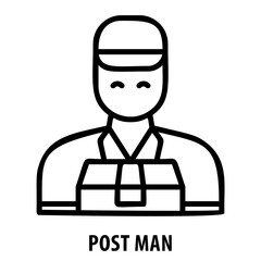 Postman, mailman, postman icon, postal service, mail delivery, postman symbol, delivery person, courier, postman hat, delivery service, post office, mail carrier, mailman uniform, mailman cap