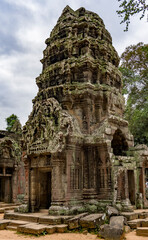 Angkor Wat Buddhist temple in Siem Reap Cambodia.