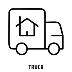 Truck, delivery truck, cargo truck, transportation, Truck icon, logistics, freight, moving, shipping, transport, heavy vehicle, cargo delivery, industrial, trucking