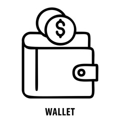 Wallet, money, finance, payment, financial, Wallet icon, currency, cash, purse, business, banking, shopping, budget, wallet with money