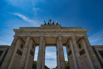 Das Brandenburger Tor in Berlin Deuschland
