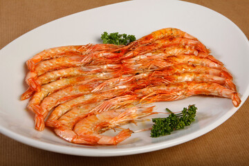 grilled shrimp dish