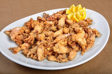 fried fish.