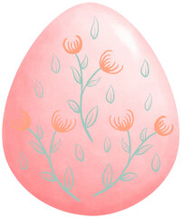 Cute Watercolor Easter Eggs Clipart for Spring Celebrations