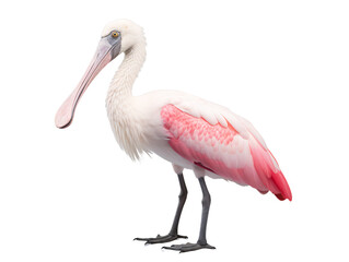 a pink bird with a long beak - Powered by Adobe