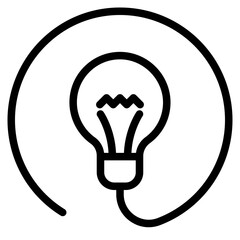 ligh bulb icon