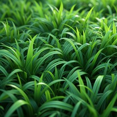 Close-up of green grass field