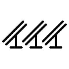 solar panels icon, Sun energy icon.
