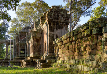 Angkor Wat Buddhist temple in Siem Reap Cambodia.