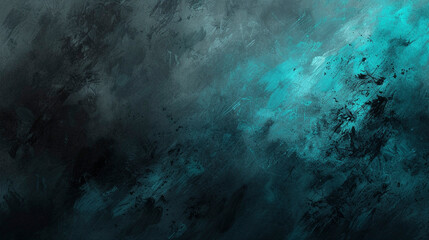 Abstract dark underwater scene with light accents
