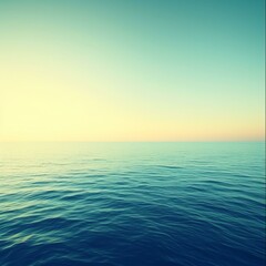 Obraz premium The ocean is vast and mysterious