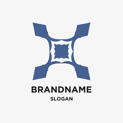 Initial logo Letter X company design