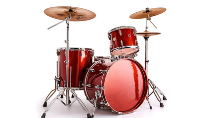 Fototapeta na wymiar High-quality drums with a crisp sound, perfectly suited for various music genres.