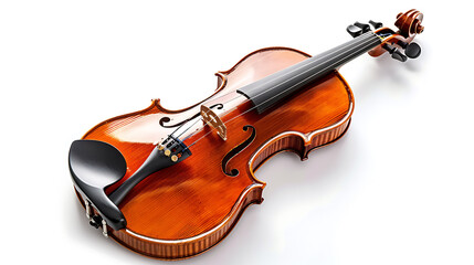A classic musical instrument with four strings, played with a bow.