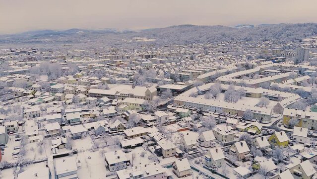 Klagenfurt Schneebedeckt
