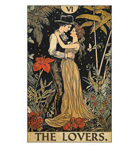 Vintage Tarot Card The Lovers