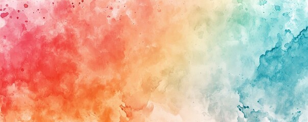 Fototapeta premium abstract watercolor background