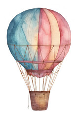 Colorful hot air balloons.