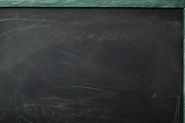 Obraz premium Blank blackboard, empty school board