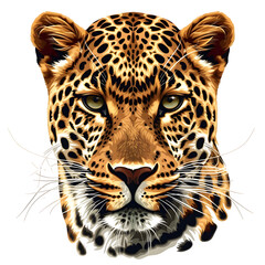 Obraz premium white tiger isolated on a transparent background