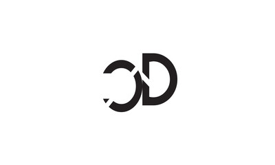 CD, DC, D, C Abstract Letters Logo Monogram