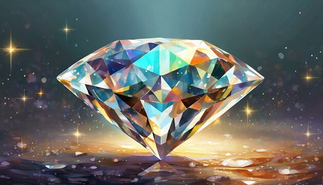 Diamant scintillant