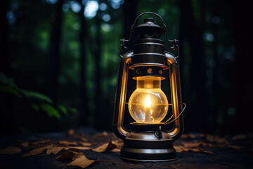 Lamp night kerosene vintage lantern